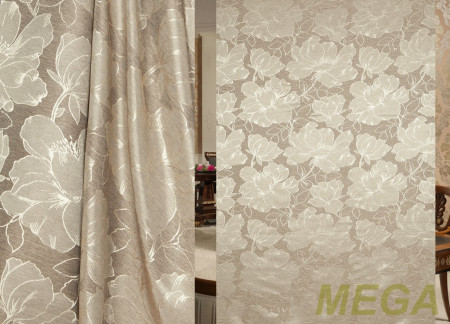 Ткани портьерные Однотон Жаккард ERT AND1327-20/150 P Jak