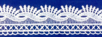 Кружево № 4005730 шир 40мм(уп.9м)