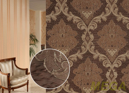 Ткани портьерные Многоцвет Жаккард WT 82280-A101/280 P