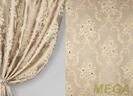 Ткани портьерные Многоцвет Жаккард KDY KW027-7/280 PJak