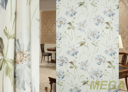 Ткани портьерные Печать Сатен ERT MS7011-2/280 P Pech