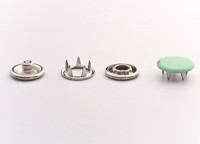 Кнопка рубашечная 9,5мм Закрытая (с логотипом клиента под заказ)