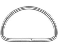 Полукольца металл 25мм в Дагестане