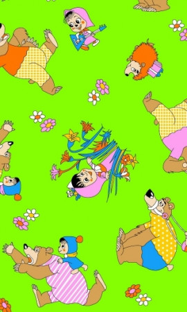 Полотно трикотажное Футер 2-х нитка набивная в Дагестане