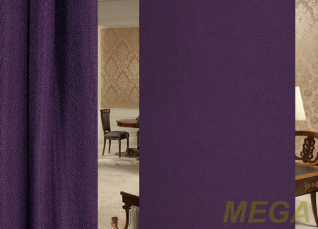 Ткани портьерные Однотон Блэкаут HT RUSTIK-16/280 L Bl