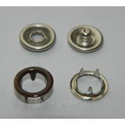 Кнопка рубашечная 9,5мм Открытая в Дагестане