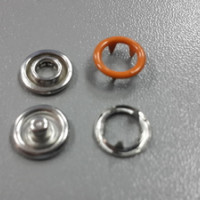 Кнопка рубашечная 9,5мм Открытая в Дагестане