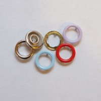 Кнопка рубашечная 9.5мм, открытая E&amp;E (уп.1440шт) 