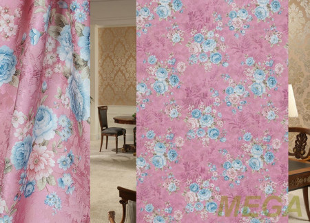 Ткани портьерные Печать Жаккард ERT DP3874-3/280 P Pech