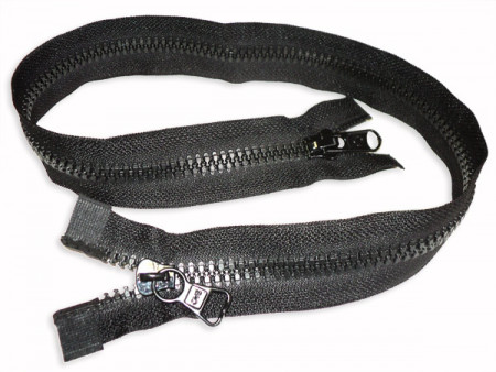 Молния трактор Т-8 2 замка усиленное звено "мелкий зуб" разъемная 85см в Дагестане