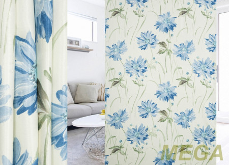 Ткани портьерные Печать Сатен ERT MS7011-1/280 P Pech