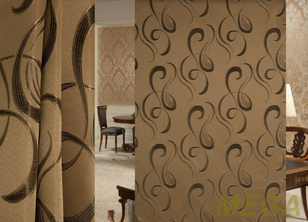 Ткани портьерные Рельеф Жаккард HTRS9-150/150 P Jak