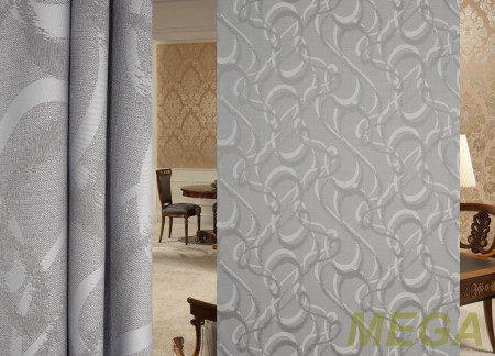 Ткани портьерные Однотон Жаккард LL ZELI56-G1655/280 P