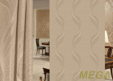 Ткани портьерные Однотон Жаккард ZG 208-03/100