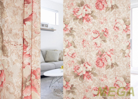 Ткани портьерные Печать Жаккард ERT DP3413-1/150 P Pech