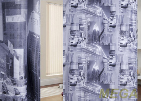 Ткани портьерные Печать Сатен ERT S ST1083-1/280 P Pech