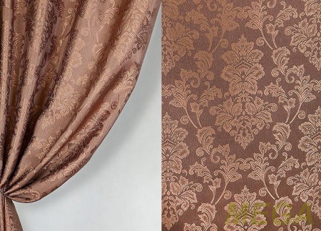 Ткани портьерные Однотон Жаккард LL ROSY 02 V01-J0855/290 P