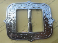 Пряжка &quot;ММ&quot; металлизированная № 215 (8см)