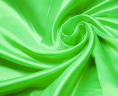 Атлас Сатин 100% п/эстер 100гр/м погон гладь (Салатовый)