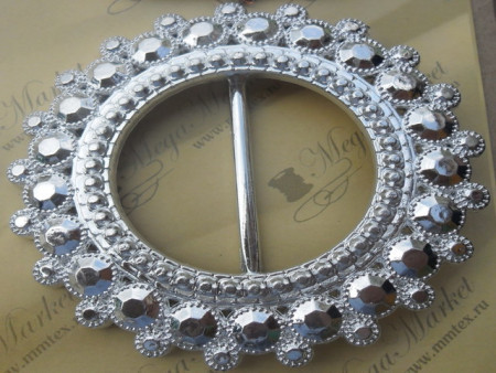 Пряжка металлизированная "ММ" в Дагестане