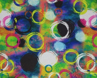 Ткань Оксфорд PVC 600 D 350гр/м2 дизайн рул 50м