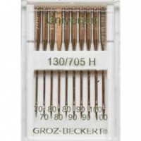 Иглы Groz-Beckert 130/705H (универсальная)(10шт/упак)