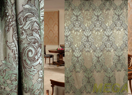 Ткани портьерные Многоцвет Жаккард KDY B024-2/280 PJac