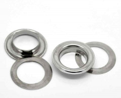 Люверсы № 5 (8мм)  (уп.1000шт) сталь