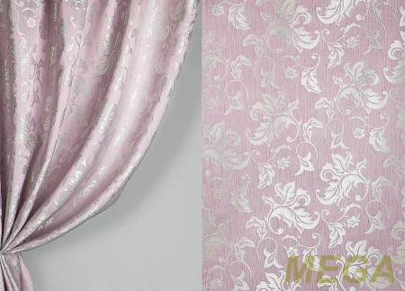Ткани портьерные Однотон Жаккард LL ROSY 01 V01-P0704/290 P