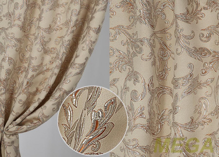 Ткани портьерные Ткани Портьерные с люрексом Жаккард HM G829-02/145 PR lur