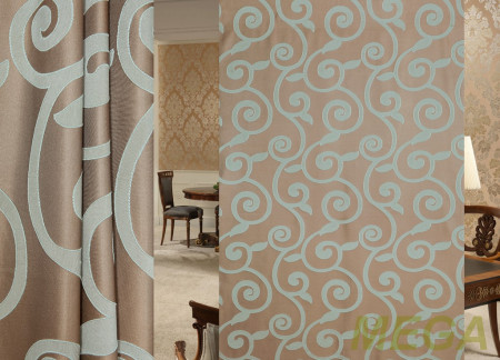 Ткани портьерные Рельеф Жаккард HXN HX8804-04/300 PJak