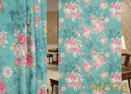 Ткани портьерные Печать Жаккард ERT DP3874-5/280 P Pech