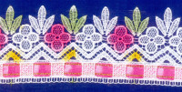 Кружево № 7005675 шир 70мм(уп.9м)