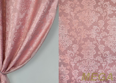 Ткани портьерные Однотон Жаккард LL ROSY 02 V01-P0698/290 P
