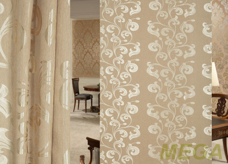 Ткани портьерные Однотон Жаккард HT AND6328-23/280 P Jak