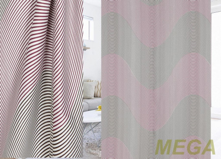 Ткани портьерные Печать Сатен HNY TYHD8603-HT382-3/280 PPech