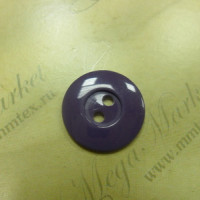 Пуговицы полиэстер 2 прокола 18мм в Дагестане