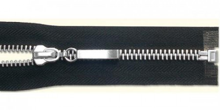 Молния металл никель Т-5 1 замок Разъемная 70см в Дагестане