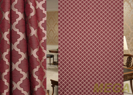 Ткани портьерные Многоцвет Жаккард GL 1698-5/280 PJac