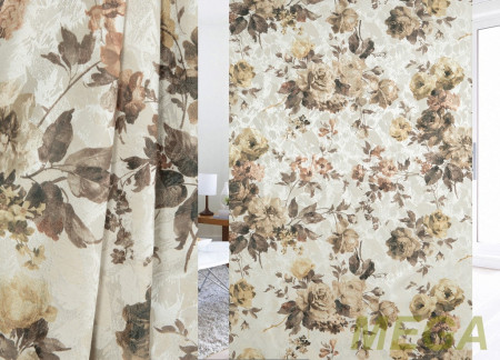 Ткани портьерные Печать Жаккард GL PP1124-4/150 P Pech