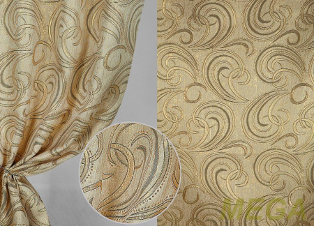 Ткани портьерные Рельеф Жаккард GL L3502-23/145 PJak