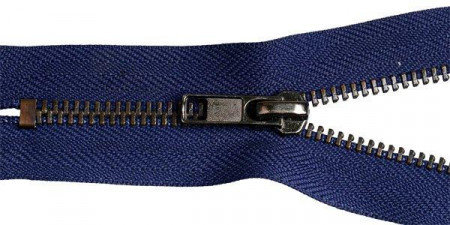 Молния металл джинсовая Т-5 Неразъемная 18см в Дагестане