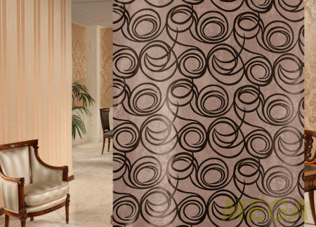 Ткани портьерные Жаккард Блэкаут HH GD1623-8/280 Bl Jac