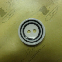 Пуговицы полиэстер 2 прокола 23мм в Дагестане