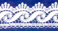 Кружево № 400133 шир 40мм(уп.9м)