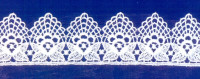 Кружево № 40023 шир 40мм(уп.9м)