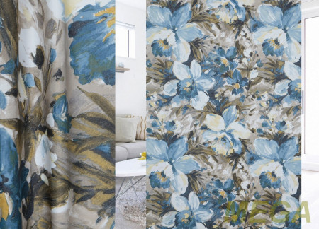 Ткани портьерные Печать Блэкаут TC PDX80132-4/280 BlPech