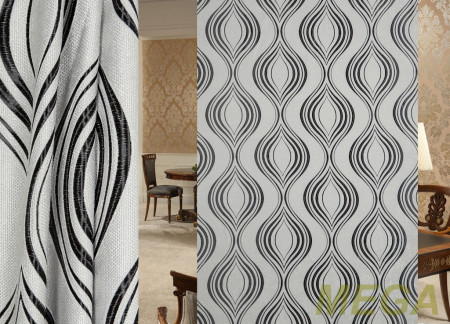 Ткани портьерные Однотон Жаккард ERT TERRA 03-V6/280 P Jak