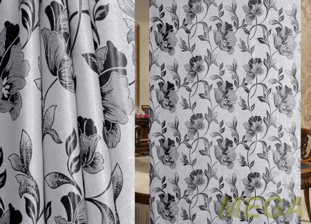 Ткани портьерные Жаккард Блэкаут ERT SBJ330-2/280 Bl