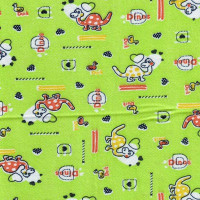 Полотно трикотажное Кулирка 30/1 набивная в пачке в Дагестане